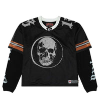 Load image into Gallery viewer, Godspeed - TD Layered Jersey (Black/Orange) - Clique Apparel
