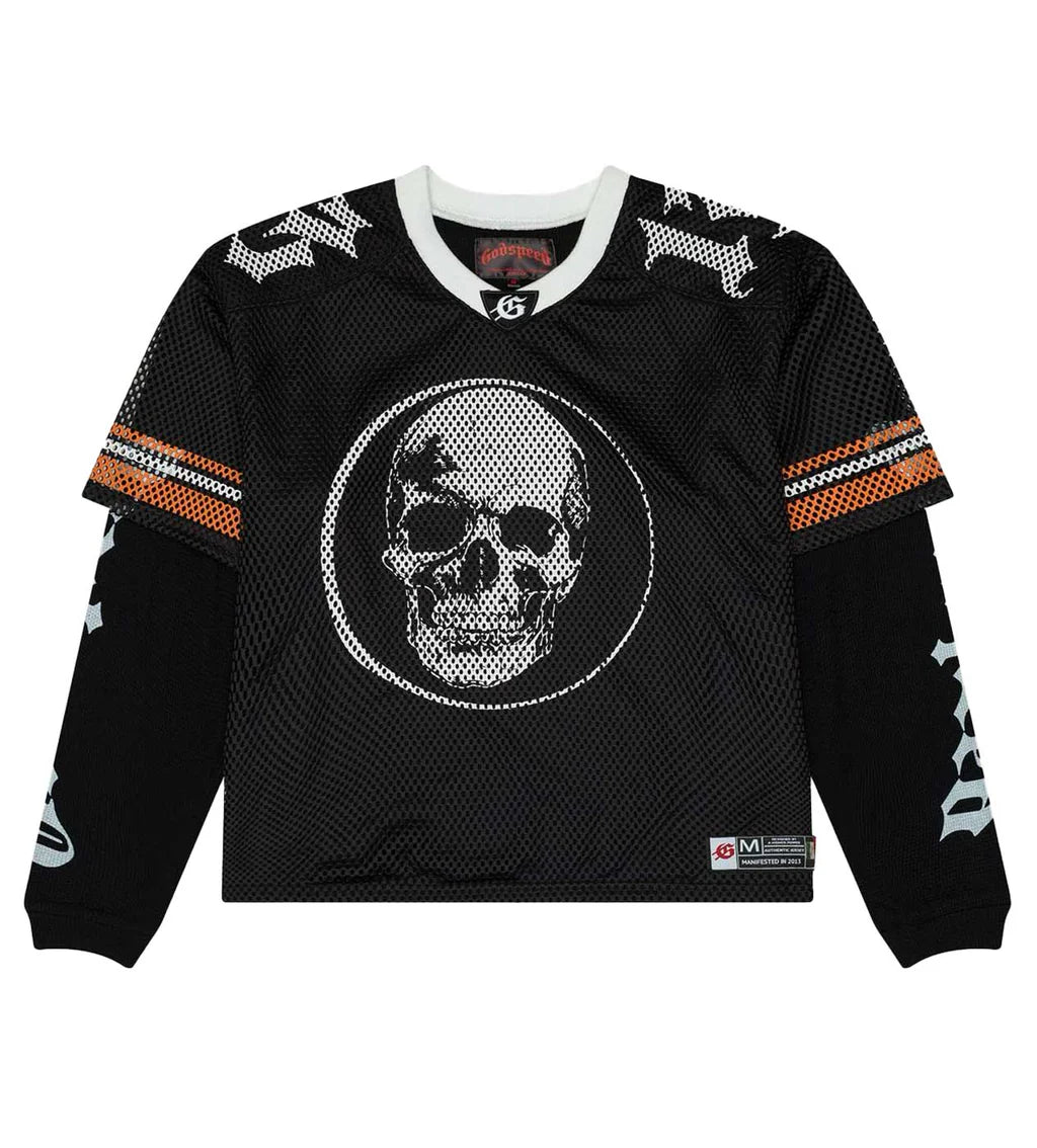 Godspeed - TD Layered Jersey (Black/Orange) - Clique Apparel