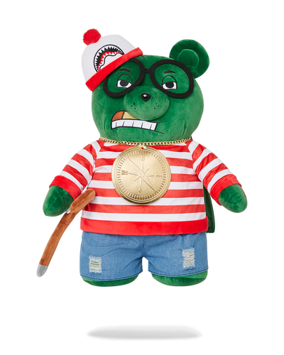 Sprayground -  Where Is Waldo Teddybear Bagpack - Clique Apparel