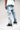 Mixed Emotion - Monogram Denim Blue Wash Blue/White - Clique Apparel
