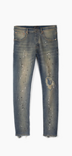 Load image into Gallery viewer, Purple Jeans - Mid Indigo Destroy - Clique Apparel