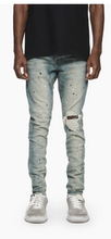 Load image into Gallery viewer, Purple Jeans - Mid Indigo Destroy - Clique Apparel