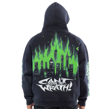 Load image into Gallery viewer, Wrathboy - Can&#39;t stop wrath hoodie - Black - Clique Apparel