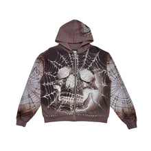 Load image into Gallery viewer, Stray - Full Zip Up Hoodie - Black - Clique Apparel