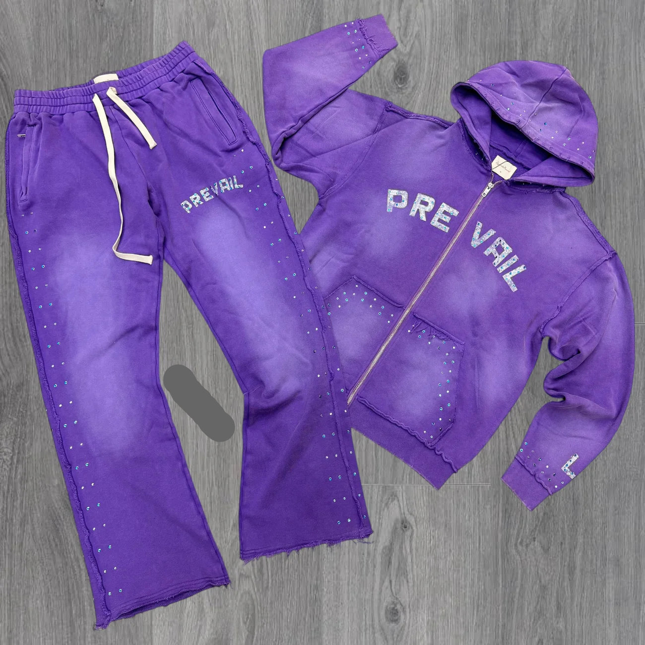 Prevail - Purple Rain Sweatsuit - Clique Apparel