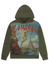 Load image into Gallery viewer, Concept LA - Angel Hoodie - Light Olive