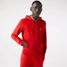 Load image into Gallery viewer, Lacoste - Men&#39;s Zip Up Hoodie - Red - Clique Apparel