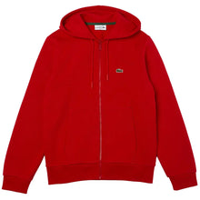 Load image into Gallery viewer, Lacoste - Men&#39;s Zip Up Hoodie - Red - Clique Apparel
