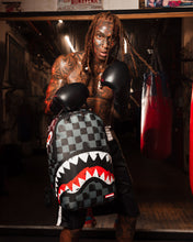 Load image into Gallery viewer, Sprayground - Sharks in Paris Paint Gray Dlxsv Backpack - Clique Apparel