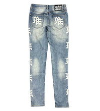 Load image into Gallery viewer, Mixed Emotion - Monogram denim blue wash - Clique Apparel