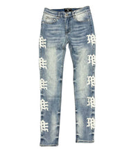 Load image into Gallery viewer, Mixed Emotion - Monogram denim blue wash - Clique Apparel