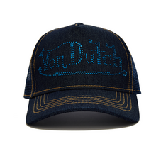Load image into Gallery viewer, Von Dutch - Navy Rhinestone - Clique Apparel