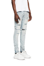 Load image into Gallery viewer, Purple - P001 Light Indigo Paint Jeans (LIP) - Clique Apparel