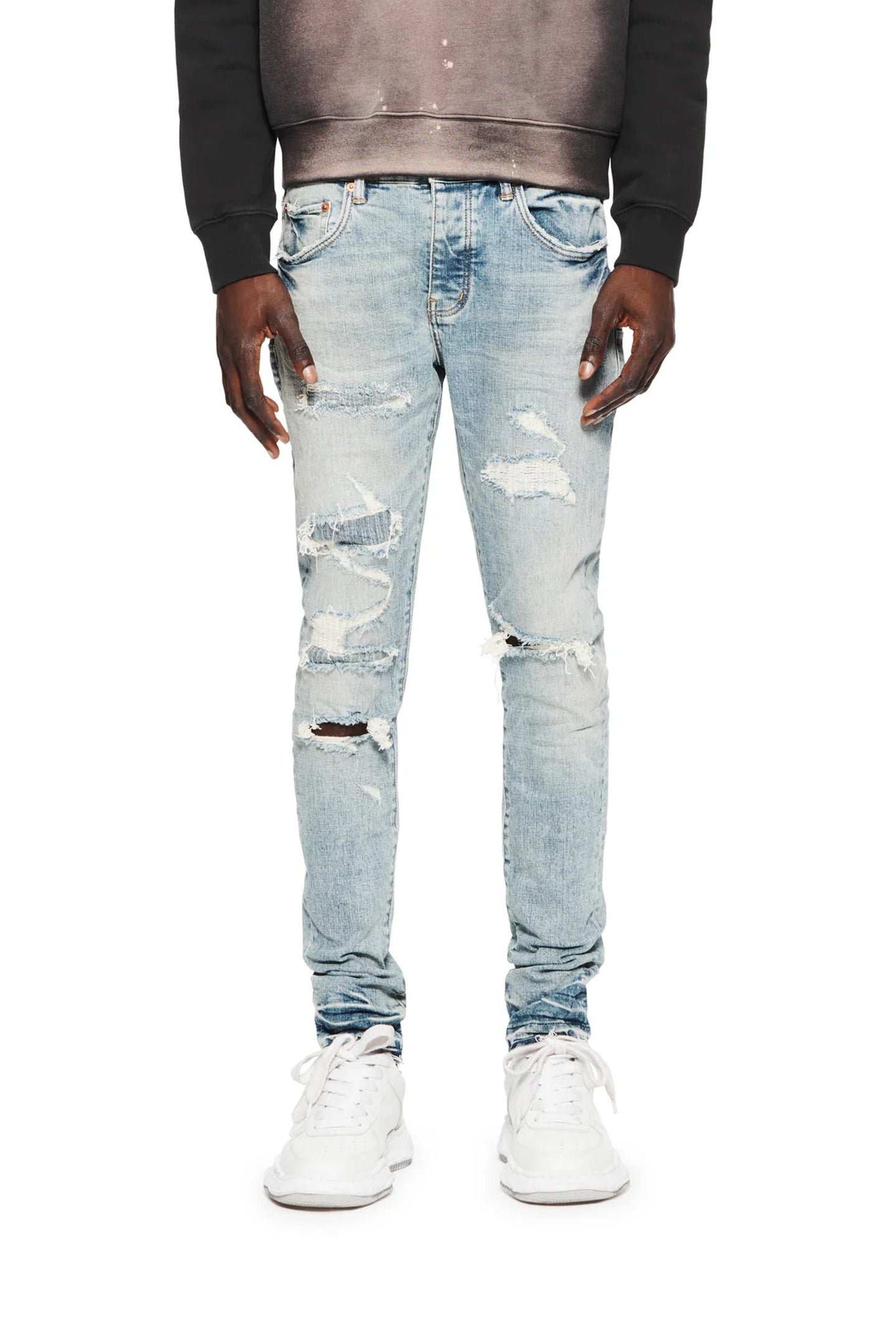 P001 - LIVI Light Indigo Vintage Jeans - Clique Apparel