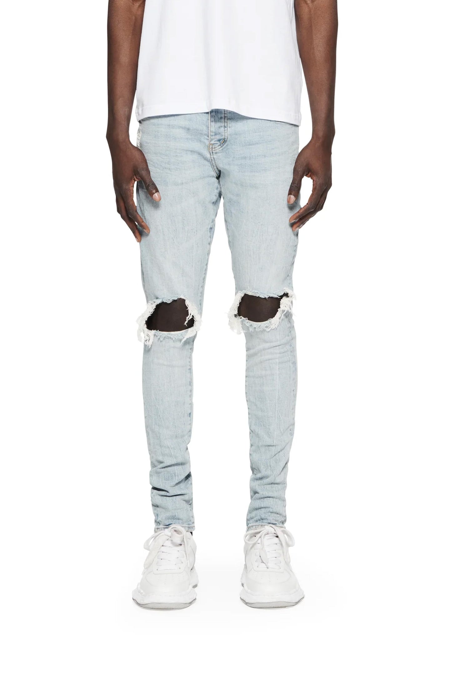 Purple - P002 Light Indigo Blowout - Clique Apparel