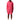 P413 RELAXED FIT SHORT - WORDMARK HOT PINK - Clique Apparel