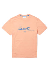 Load image into Gallery viewer, Lacoste - Script T-shirt - Light Orange - Clique Apparel
