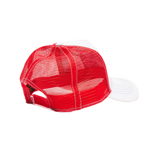 Load image into Gallery viewer, Von Dutch - White &amp; Red Trucker - Clique Apparel