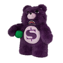 Load image into Gallery viewer, Sprayground - Fur Cray Purple MoneyBear Backpack - Clique Apparel