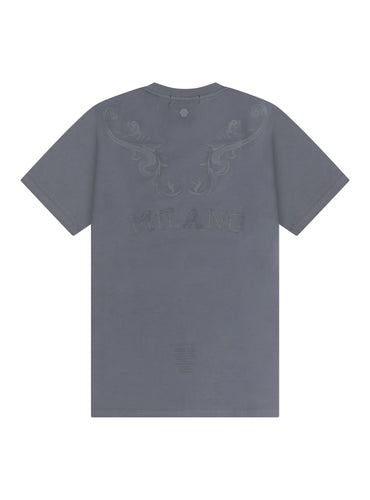 RV- Horns Tee Dark Grey - - Clique Apparel
