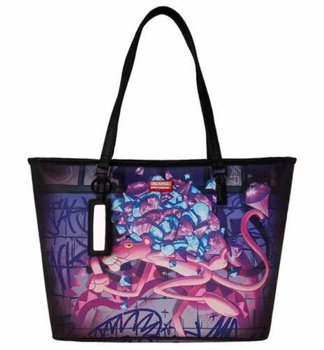 Sprayground - Pink Panther Diamomd Heist Tote Bag - Clique Apparel