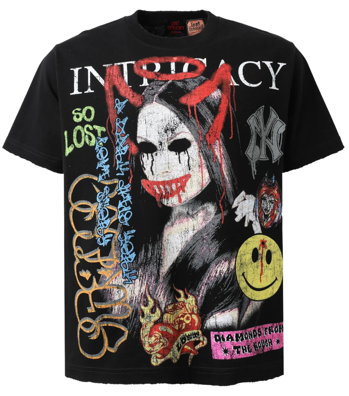 Lost Intricacy - Front Mag Tee - Black - Clique Apparel