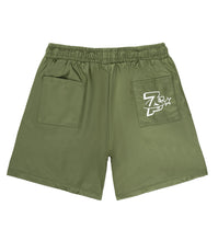 Load image into Gallery viewer, Triple Sevens - Nylon Shorts Green - Clique Apparel