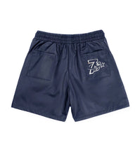 Load image into Gallery viewer, Triple Sevens - Navy Nylon Shorts - Clique Apparel