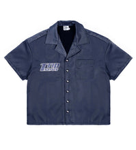 Load image into Gallery viewer, Triple Sevens - Navy Button Up - Clique Apparel