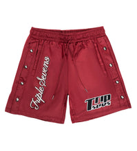 Load image into Gallery viewer, Triple Sevens - Nylon Shorts Red - Clique Apparel
