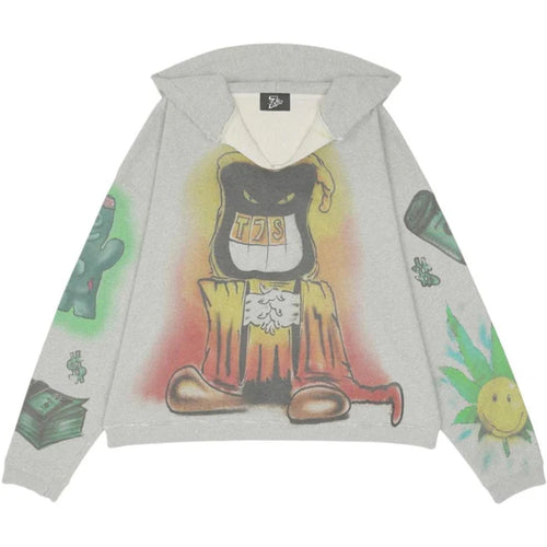 Triple Seven - Vices Hoodie - Grey - Clique Apparel