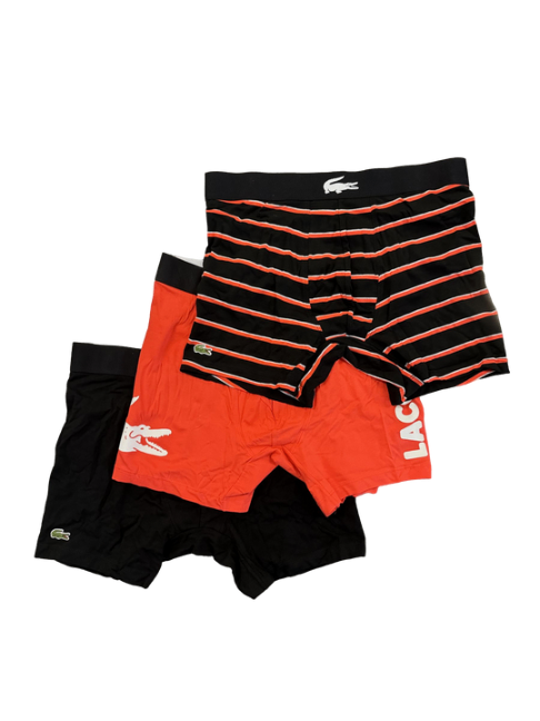 Lacoste - Stretch Cotton Boxer Brief 3-Pack - Clique Apparel