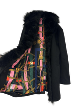 Load image into Gallery viewer, Makobi - Fur Long Coat - Clique Apparel