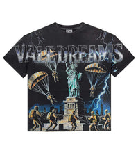 Load image into Gallery viewer, Valley - Forever NYC Invasion Big Tee Black - Clique Apparel