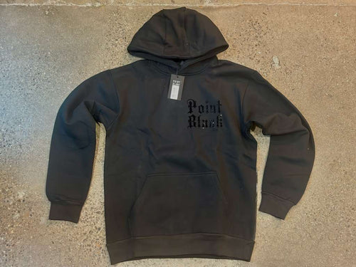 Point Blank - Rebelz Luxe Rhinestone Hoodie - Black - Clique Apparel