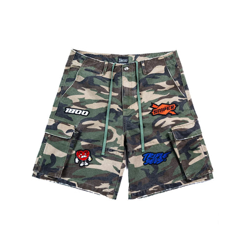 Triple Sevens - Camo Shorts - Clique Apparel