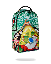 Load image into Gallery viewer, Sprayground - Ren &amp; Stimpy Hidden Gold Mine DLXR Backpack - Clique Apparel