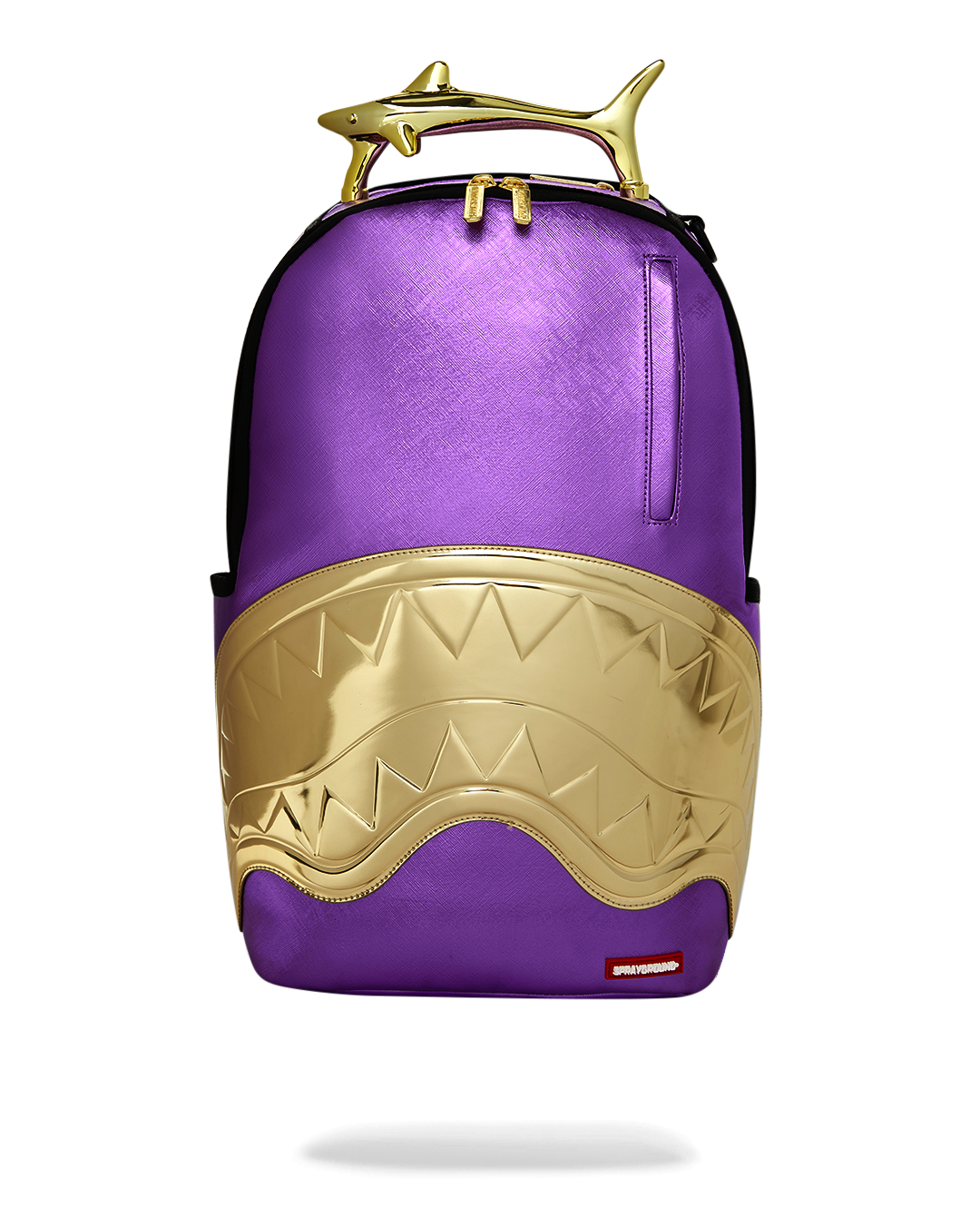 Sprayground - Sharks of The Gold Ocean Backpack - Clique Apparel