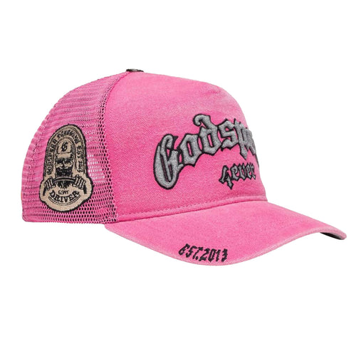Godspeed - Fuchsia Pink Washed - Clique Apparel