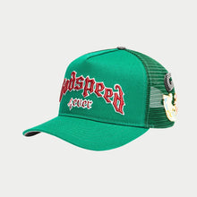 Load image into Gallery viewer, Godspeed - Green-Red GS Trucker - Clique Apparel