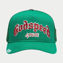 Load image into Gallery viewer, Godspeed - Green-Red GS Trucker - Clique Apparel