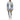 SMOKE RISE UTILITY FASHION DENIM JACKET (BOWERY BLUE) JJ21502 - Clique Apparel