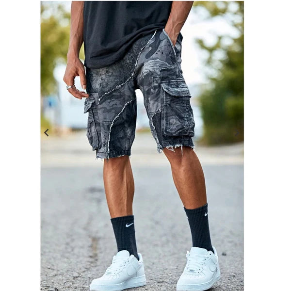 Jordan Craig - Freedom Denim Cargo Shorts - Clique Apparel