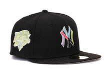 Load image into Gallery viewer, New Era -  Mens New York Yankees Black Multi-Color Pack 59FIFTY Fitted Hat - Clique Apparel