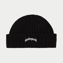 Load image into Gallery viewer, Godspeed - Og Logo Emblem Beanie  BLK - Clique Apparel