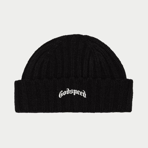 Godspeed - Og Logo Emblem Beanie  BLK - Clique Apparel