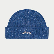 Load image into Gallery viewer, Godspeed - Og Logo Emblem Beanie (Blue Speckle) - Clique Apparel