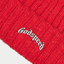 Load image into Gallery viewer, Godspeed - Og Logo Emblem Beanie (Red Speckle) - Clique Apparel