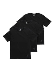 Load image into Gallery viewer, PAPER PLANE - ESSENTIAL 3-PACK TEE - Black - Clique Apparel