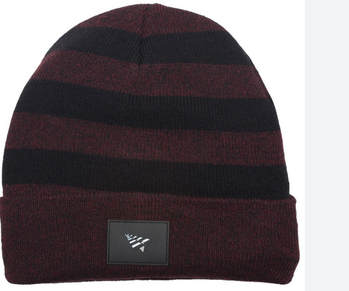 Paper Planes - Skull Beanie - Burgundy Port Royale - Clique Apparel